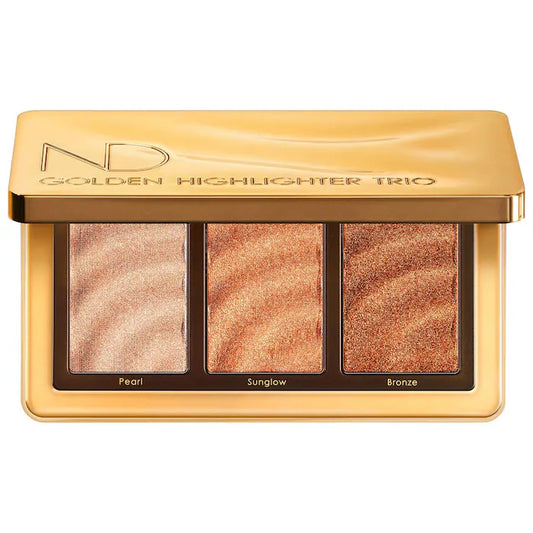 Golden Highlighter Trio Multi-Use Hybrid Glow Palette - PREVENTA