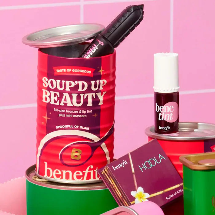 Soup'd Up Beauty - Benetint, Hoola Bronzer and Mini BADgal BANG! Trio - PREVENTA