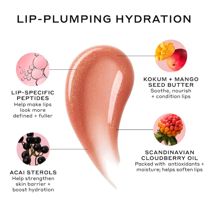 Anine Bing Strawberry Sorbet Pout Preserve Hydrating Peptide Lip Treatment - PREVENTA