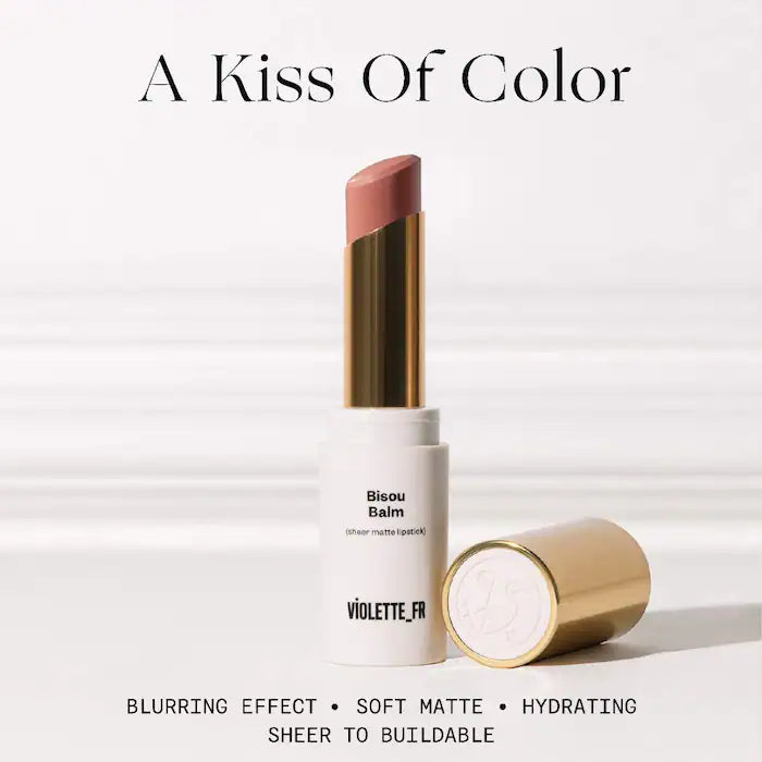 BISOU BALM Sheer Matte Lipstick - PREVENTA