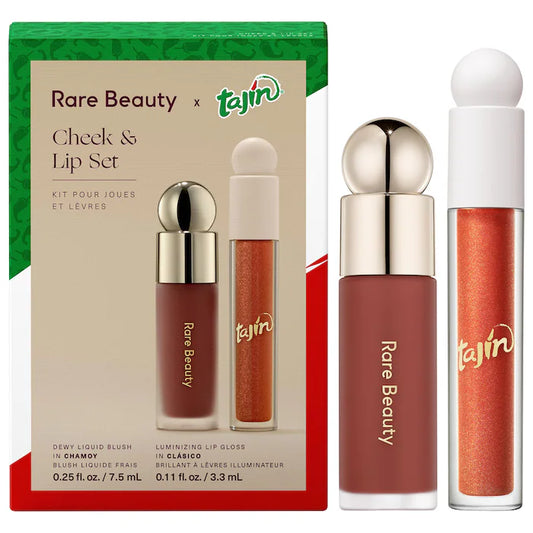 Rare Beauty x Tajin Soft Pinch Liquid Blush & Positive Light Luminizing Lip Gloss Duo Set - PREVENTA