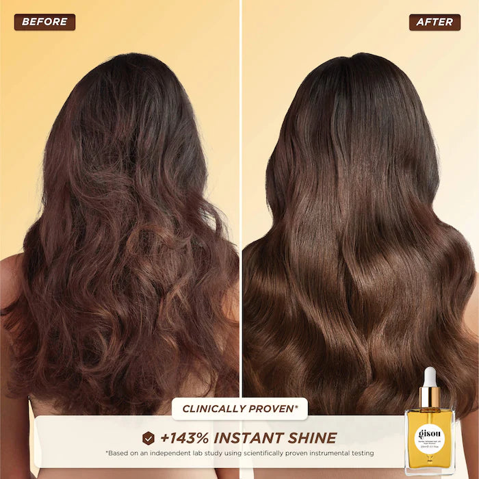 Glossy & Glazed Hair & Lip Oil Gift Set - PREVENTA