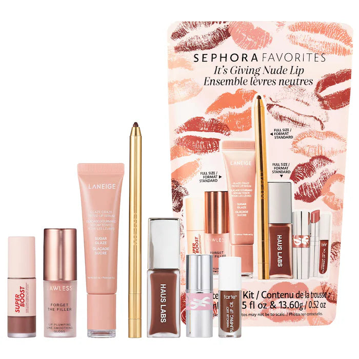 It's Giving Nude Lip Makeup Value Set Preventa
