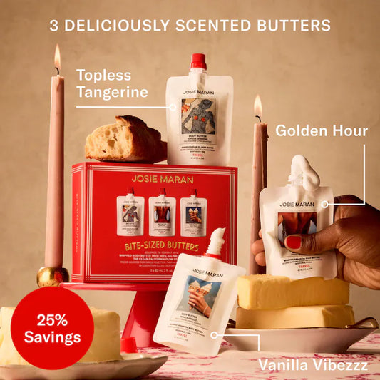 BITE-SIZED BUTTERS MINI WHIPPED BODY BUTTER 3-PIECE GIFT SET