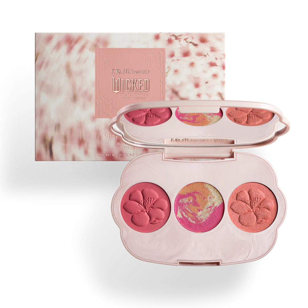 r.e.m. beauty x Wicked Cherry Blossom Blush Palette PREVENTA