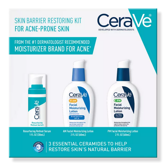 Skin Barrier Restoring Kit for Acne Prone Skin