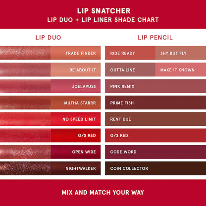 Lip Snatcher Hydrating Liquid Lipstick and Lip Gloss Duo